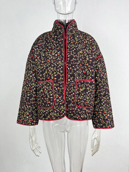 Vintage Kapitone Ceket