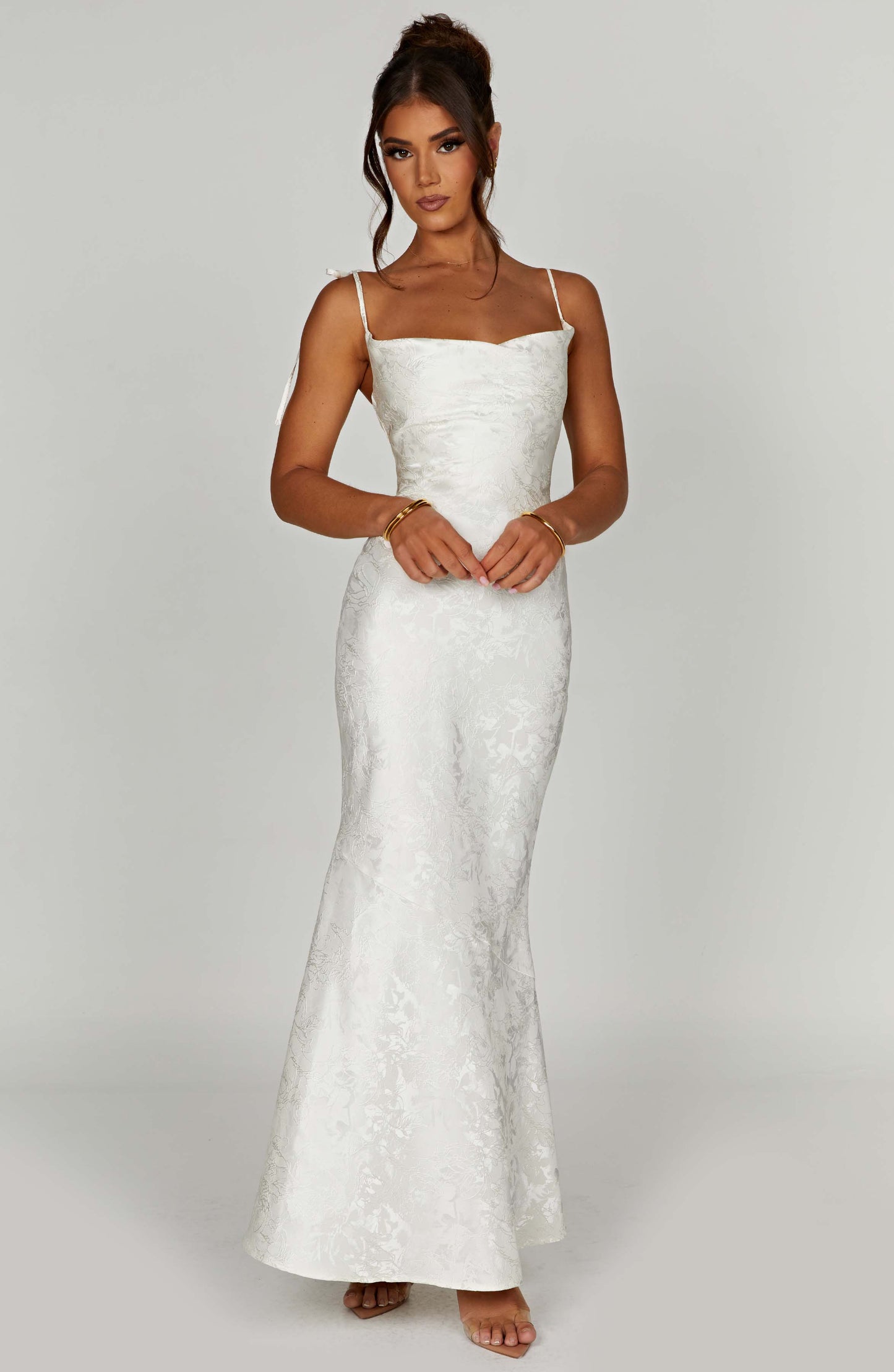 Whitney Maxi Elbise - Fildişi